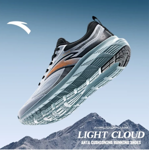 Anta Men Yun Road Running Shoes Lightweight Durability Comfortable Soft Versatile Sneakers 9124C5511
