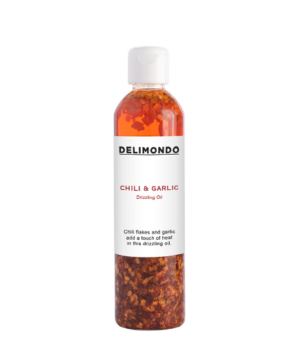 Delimondo Chili & Garlic Drizzling Oil 250g