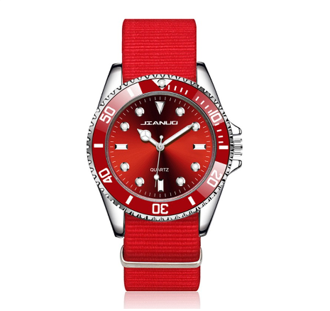 Classic business multicolor water ghost watch men's steel band quartz watch couple watch 003