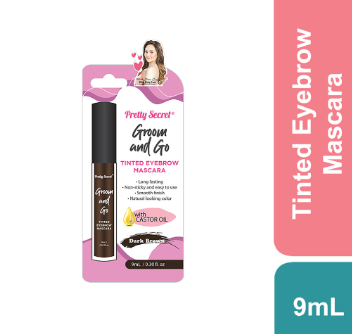 PRETTY SECRET Tinted Eyebrow Mascara 9ML- Dark Brown