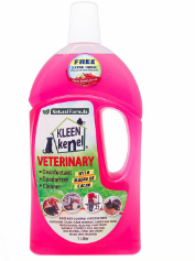 Kleen Kenel Pet Disinfectant Deodorizer Cleaner With Madre De Cacao 1 Liter (Floral Boom Scent)