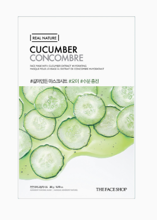 The Face Shop Real Nature Cucumber Face Mask