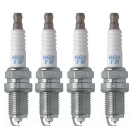 4pcs Spark Plug Iridium IFR6T11 4589 for Laser Iridium Toyota Camry 2.0/2.4 /Harrier 2.4 /Land Cruiser 4.7 /Estima 2.4