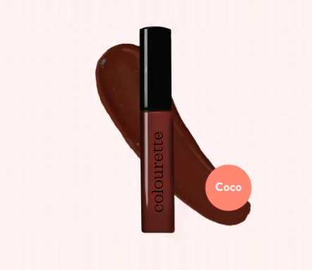 Colourette Colourtint Mini in Coco (Matte) [Long-Lasting, Matte Lip Tint, Cheek Tint, Makeup]