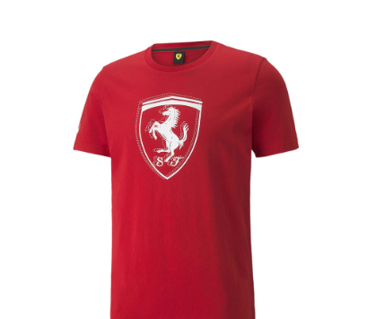 [NEW] PUMA Scuderia Ferrari Race Tonal Shield Men's Tee