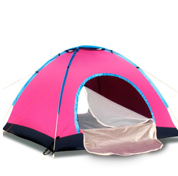 Random Color Polyester Camping & Outdoor Tent 2 - 4 - 6 - 8 Person Dome Tent