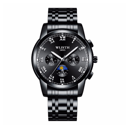 Original Luxury Fashion Luxury Stainless Steel Men's Waterproof Watch Stainless Steel Business Watch M5