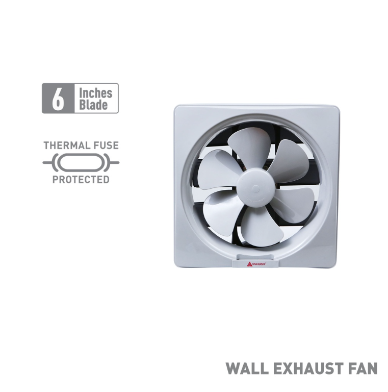 Hanabishi Wall Exhaust Fan HEF6 | High Quality Wall Mounted Powerful 6 inch blade