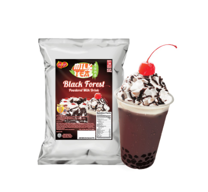 InJoy Black Forest Milk Tea  Premium Milk Tea Flavor Powdered Milk Tea Drink 500g