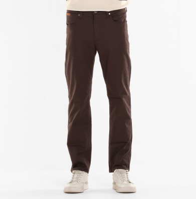 WRANGLER MENS TEXAS STRAIGHT SMOKE COLORED PANTS