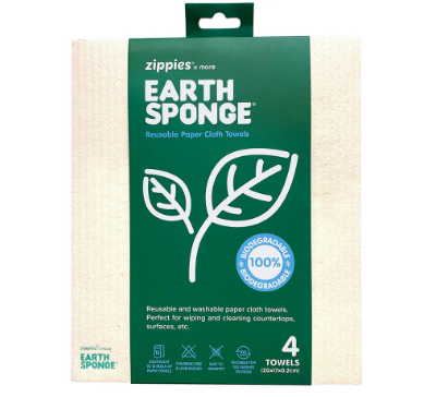 Zippies More Reusable Paper Cloth Towels 4 pcs