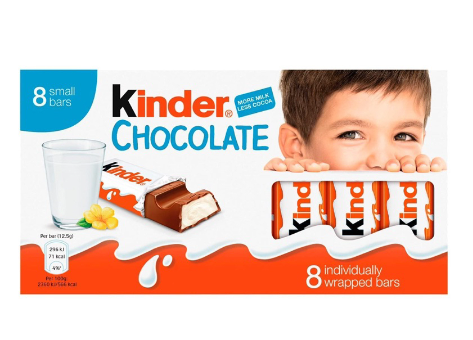 Kinder Schokolade Chocolate Sticks Kinder Chocolate Bars 100g
