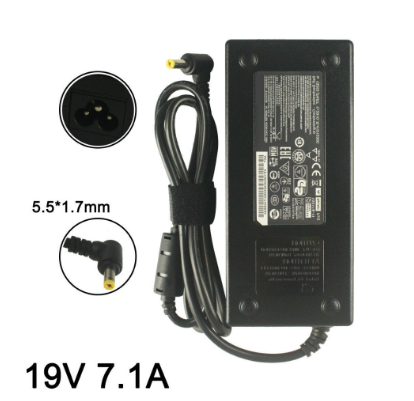 19V 7.1A Laptop Charger for Acer Aspire Nitro 5 AN515-51-79GN ADP-135KB T PA-1131-05