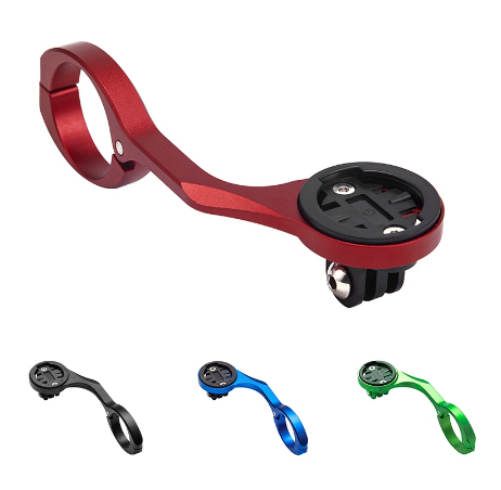 M2 Bike Computer Mount Alluminum Handlebar GPS Stand for Garmin System with Camera Light Holder