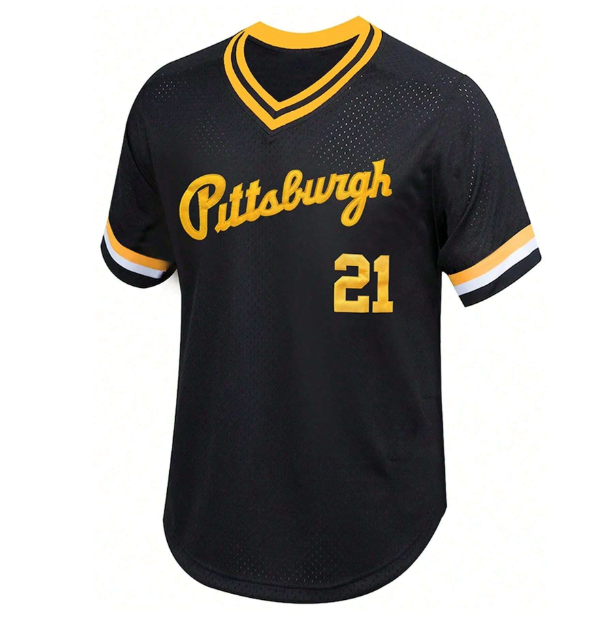 Men's Breathable Training/Sport Classic Baseball Uniform With 21 Alphabet Embroidery