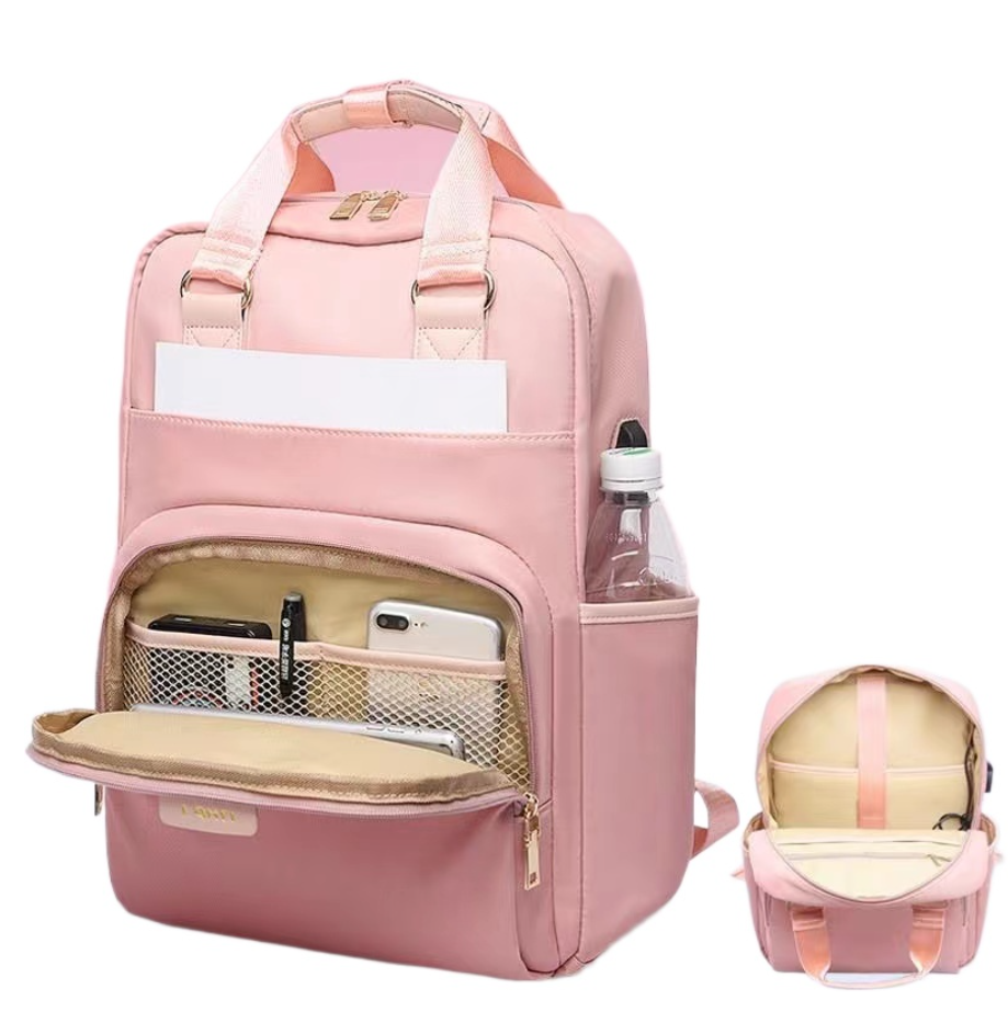 Laptop Bag 14 15 16inch Schoolbag for Women Multifunctional Waterproof Travel Bag Korean Bagpack