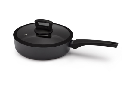 Twist Skillet + Lid + Long Handle 24cm
