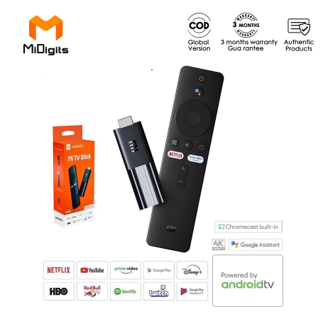 Xiaomi Mi TV Stick Android TV 1080P HDR Quad Core HDMI 1GB RAM 8GB ROM Bluetooth US Version