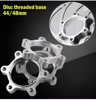 44/48mm Aluminium Alloy MTB Bike Threaded Hubs Disc Brake Rotor Adapter Base