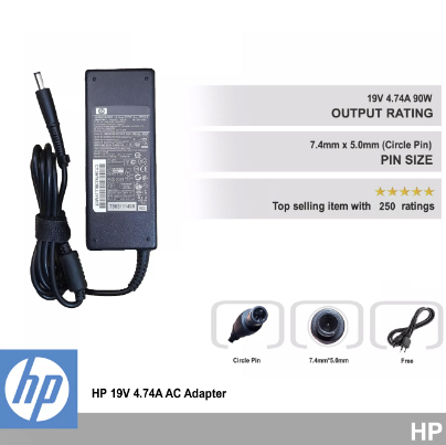 19V 4.74A 90W Charger for CQ40 CQ45 CQ50 CQ56 CQ60 CQ61 CQ70 CQ60 CQ61 CQ62 DV4 DV5 DV7 6930p 8530p