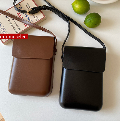 【High-End Mumu】 M299 Unisex Korean Cute Retro Simplicity Mini Square Bag Sling Bags For Woman