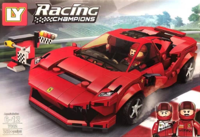 LY BLOCK RACING FERRARI 7802