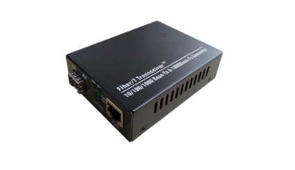 Fiber Ethernet Media Converter (GE-SFP-SAC)