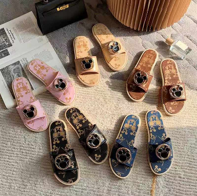 Yazi yazi Korean Mickey Women Sandal Casual Slippers Yazi M-181