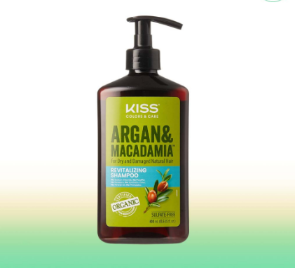 Kiss Colors & Care Argan & Macadamia Shampoo