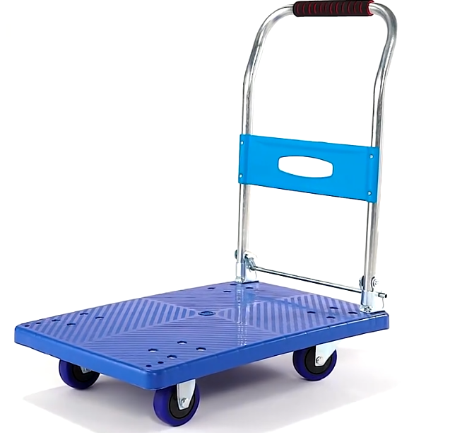 Trolley Hand Truck Foldable Platform Trolley Heavy Duty Push Cart Multifunctional 200KG