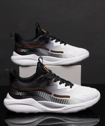 Couples Breathable Mesh Running Shoes, Unisex Lightweight Comfortable Athletic Shoes With Unique Design, Thick Sole And Increased Height, Korean Fashion Sport Shoes