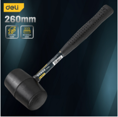 Deli 16oz(450G) Rubber Mallet Hammer/Rubber Mallet for Tiles EDL5616