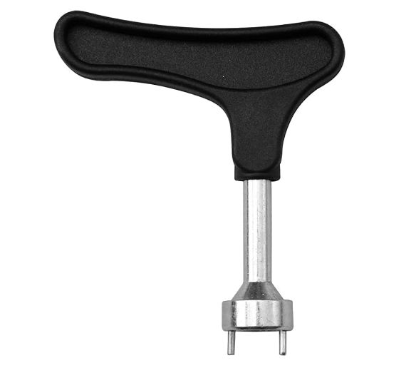 Golf Shoe Spike Wrench Removal Tool, Plastic and Zinc Alloy, 7.8x9.0cm/3.5x3.8in Golf Spike Wrenches Accessories