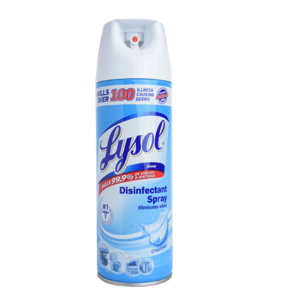 Lysol Disinfectant Spray Crisp Linen 340g