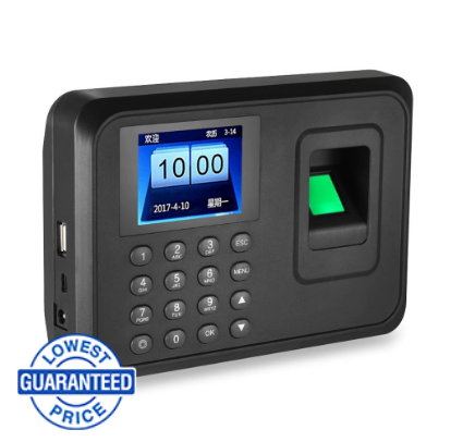 TNJ Biometric Fingerprint Time Attendance Machine A6