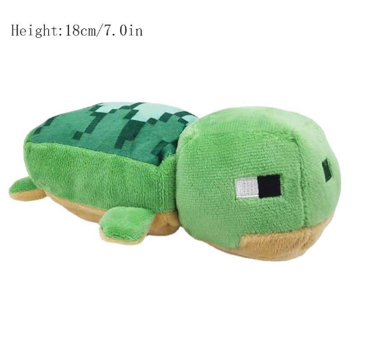 New Zombie Creeper Plush Doll Steve spider Ghost Cotton Stuffed Model Doll Alex Enderman Children Gift Game Toy 014