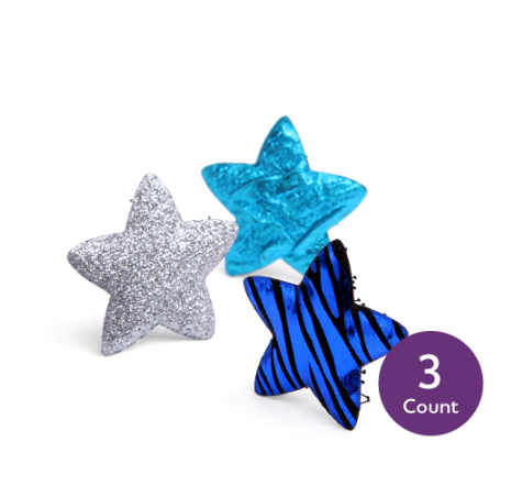 Goody Softies Hair Barrettes, 3ct