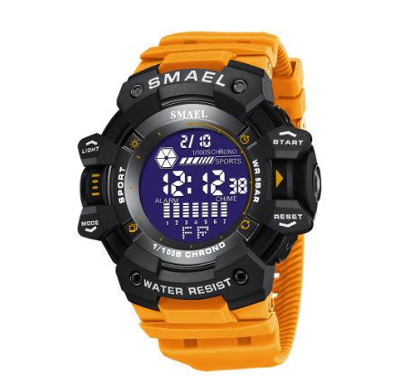 SMAEL 8050 Top Brand Men Digital Watches Fashion Outdoor Sport Watch Waterproof Multifunctional Electronic Wristwatch LED Stopwatch M08