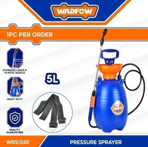 Wadfow Pressure Hand Pump Misting Sprayer 5 Liters WRS1550