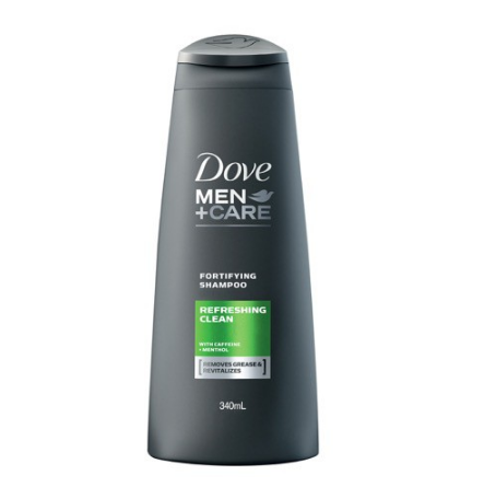 Dove Men+Care Shampoo Refreshing Clean 340ml