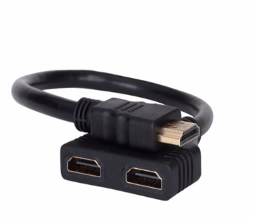 Resong HDMI Splitter Cable 1 Male To Dual HDMI