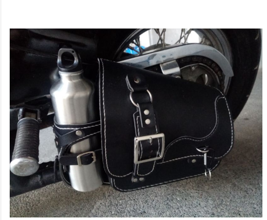 Motorcycle Saddle Bag Swing Arm Bag Bobber Cruiser