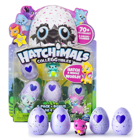 Creative Toys Cartoon Magic Hatch Egg Surprise Doll Animal Incubation Egg Mini toy For Kids