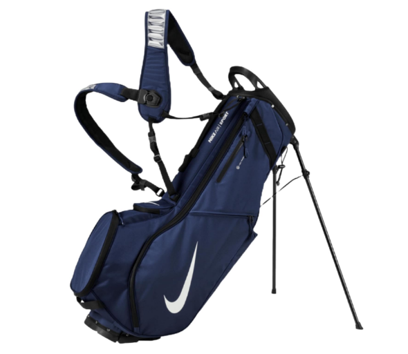 Nike Air Sport Golf Bag, Midnight Navy/White
