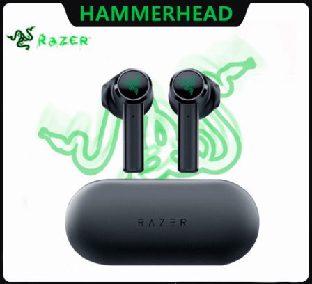 Razer Hammerhead True Wireless Bluetooth Earphones Auto-Pairing Earbuds Gaming Headset with Mic