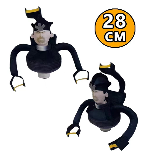 Skibidi Toilet Plush Toy Monitor Man Titan Cameraman TVman Speakerman Stuffed Dolls Prank Game Props Funny Present Fans Kids 45