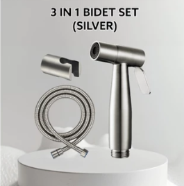 MH Toilet Bidet Sprayer Stainless Steel Bidet Set Shower Sprayer Washer Toilet Bathroom