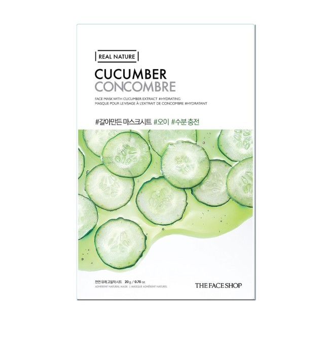 The Face Shop Real Nature Cucumber Face Mask