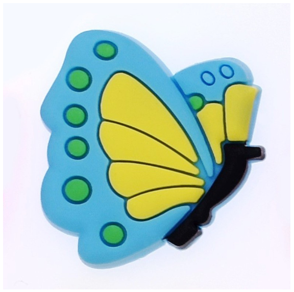Cartoon Butterflies jibbits croc Pins for Shoes Decoration High Quality S11