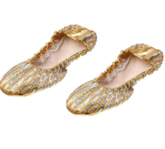 Women Girls Belly Dance Shoes Non-slip Gymnastic Dancing